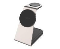 Ładowarka i akumulator FIXED Ładowarka Indukcyjna 3 w 1 MagPowerstation Alu 2 titanium FIXMPOS-AL2-TI